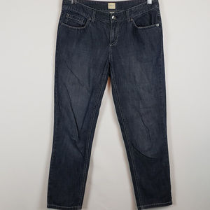 G.H. Bass & Co. Womens Slim Skinny Denim Jeans